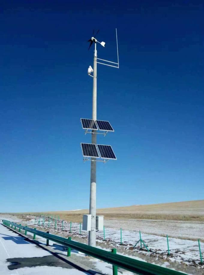 inversor híbrido solar RS232 400W do controlador do vento de 12V IP41, cor preta