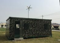 China a turbina eólica de 4M instala no poder da fonte do gerador de vento do recipiente 400W para a casa móvel empresa