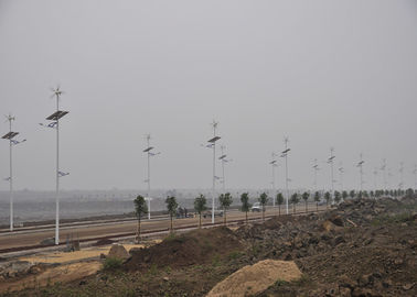 China Sistema solar híbrido da geração das energias eólicas, painéis solares de 12KW 110V e moinhos de vento para a casa fábrica