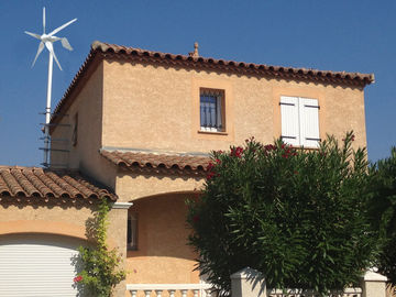 600W a maioria de turbina eólica eficiente, operação de baixo nível de ruído dos moinhos de vento mínimos do jardim da vibração